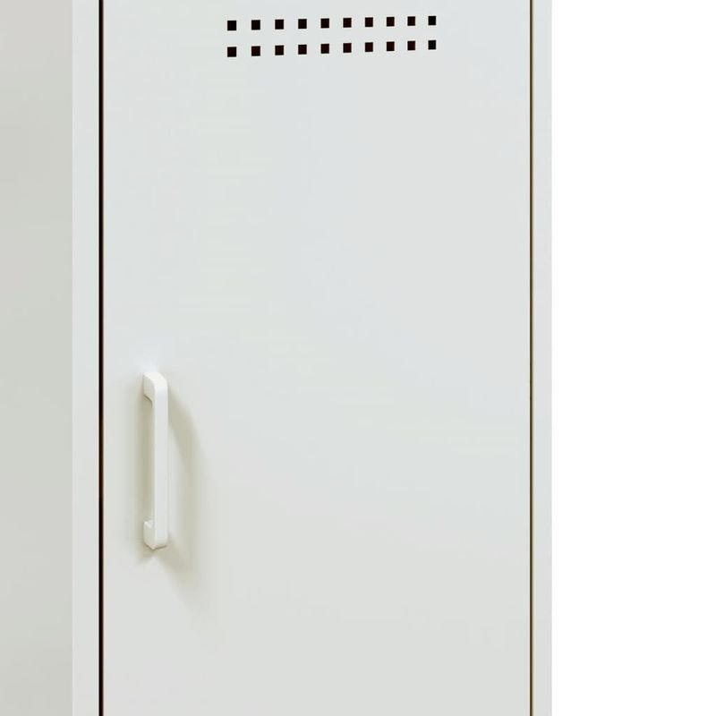 Casa si Gradina - Mobilier - Comode si corpuri - Comode - Dulap, alb, 36x39x79 cm, otel laminat la rece, cantitate în pachet: 1 - Infinity.ro