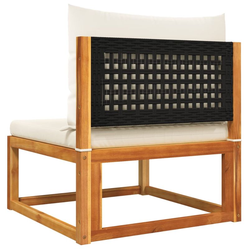 Casa si Gradina - Gradina si terasa - Mobilier exterior - Seturi mobila gradina - Set canapele de gradina cu perne, 4 piese, lemn masiv de acacia - Infinity.ro
