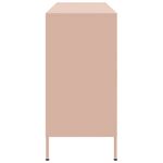Casa si Gradina - Mobilier - Comode si corpuri - Comode - Dulap, roz, 100,5x39x79 cm, otel laminat la rece - Infinity.ro
