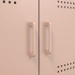 Casa si Gradina - Mobilier - Comode si corpuri - Comode - Dulap, roz, 100,5x39x79 cm, otel laminat la rece - Infinity.ro