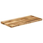 Casa si Gradina - Mobilier - Feronerie si accesorii mobila - Blat de masa contur organic 100x40x3,8 cm lemn masiv mango brut - Infinity.ro