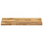Casa si Gradina - Mobilier - Feronerie si accesorii mobila - Blat de masa contur organic 100x40x3,8 cm lemn masiv mango brut - Infinity.ro