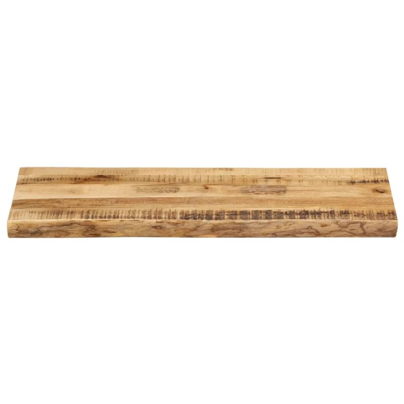 Casa si Gradina - Mobilier - Feronerie si accesorii mobila - Blat de masa contur organic 100x40x3,8 cm lemn masiv mango brut - Infinity.ro