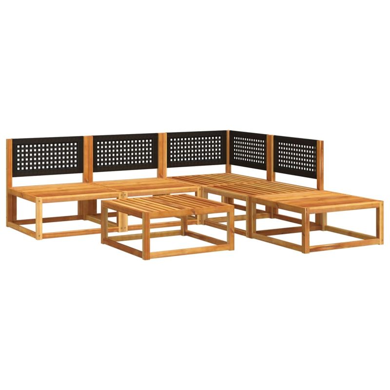Casa si Gradina - Gradina si terasa - Mobilier exterior - Seturi mobila gradina - Set de canapele gradina cu perne, 6 piese, lemn masiv acacia - Infinity.ro