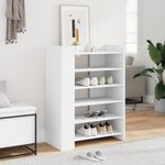 Casa si Gradina - Mobilier - Organizare si depozitare - Organizator incaltaminte - Pantofar, alb, 74,5x37,5x100 cm, lemn prelucrat - Infinity.ro