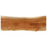Casa si Gradina - Mobilier - Feronerie si accesorii mobila - Blat masa 120x40x3,8 cm dreptunghiular lemn acacia margine vie - Infinity.ro