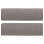 Casa si Gradina - Mobilier - Seturi de mobilier - Seturi living - Set de canapele cu perne, 3 piese, gri taupe, textil - Infinity.ro