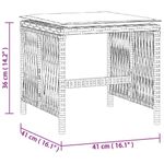 Casa si Gradina - Gradina si terasa - Mobilier exterior - Scaune si sezlonguri gradina - Scaune de gradina cu perne, 4 buc. gri 41x41x36 cm poliratan - Infinity.ro