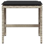 Casa si Gradina - Gradina si terasa - Mobilier exterior - Scaune si sezlonguri gradina - Scaune de gradina cu perne, 4 buc. gri deschis poliratan - Infinity.ro