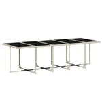 Casa si Gradina - Gradina si terasa - Mobilier exterior - Seturi mobila gradina - Set mobilier de gradina cu perne 15 piese gri deschis poliratan - Infinity.ro