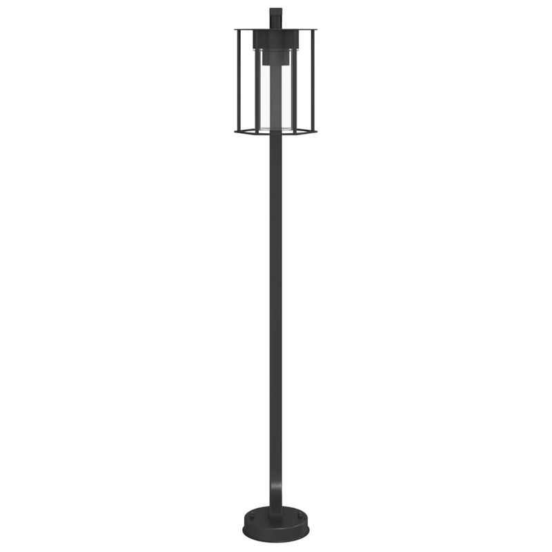 Casa si Gradina - Corpuri si surse de iluminat - Iluminat exterior - Felinare - Lampa exterioara de podea, negru, 100 cm, otel inoxidabil - Infinity.ro
