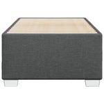 Casa si Gradina - Mobilier - Paturi si accesorii - Paturi - Cadru de pat, gri inchis, 90 x 200 cm, material textil - Infinity.ro