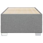 Casa si Gradina - Mobilier - Paturi si accesorii - Paturi - Cadru de pat, gri deschis, 100x200 cm, material textil - Infinity.ro