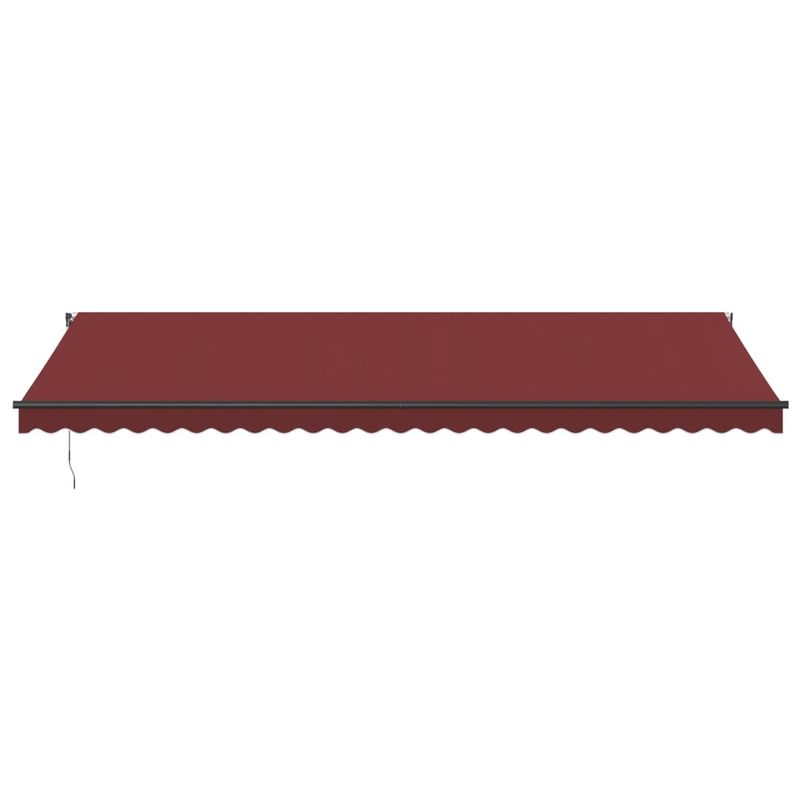 Casa si Gradina - Gradina si terasa - Umbrele si pavilioane - Umbrele - Copertina retractabila automat, visiniu, 600x350 cm - Infinity.ro