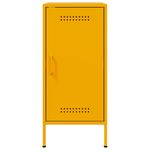 Casa si Gradina - Mobilier - Comode si corpuri - Comode - Dulapuri 2 buc. galben mustar 36x39x79 cm otel laminat la rece - Infinity.ro