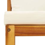 Casa si Gradina - Gradina si terasa - Mobilier exterior - Canapele si fotolii gradina - Canapea de colt de gradina, cu perne, lemn masiv acacia - Infinity.ro