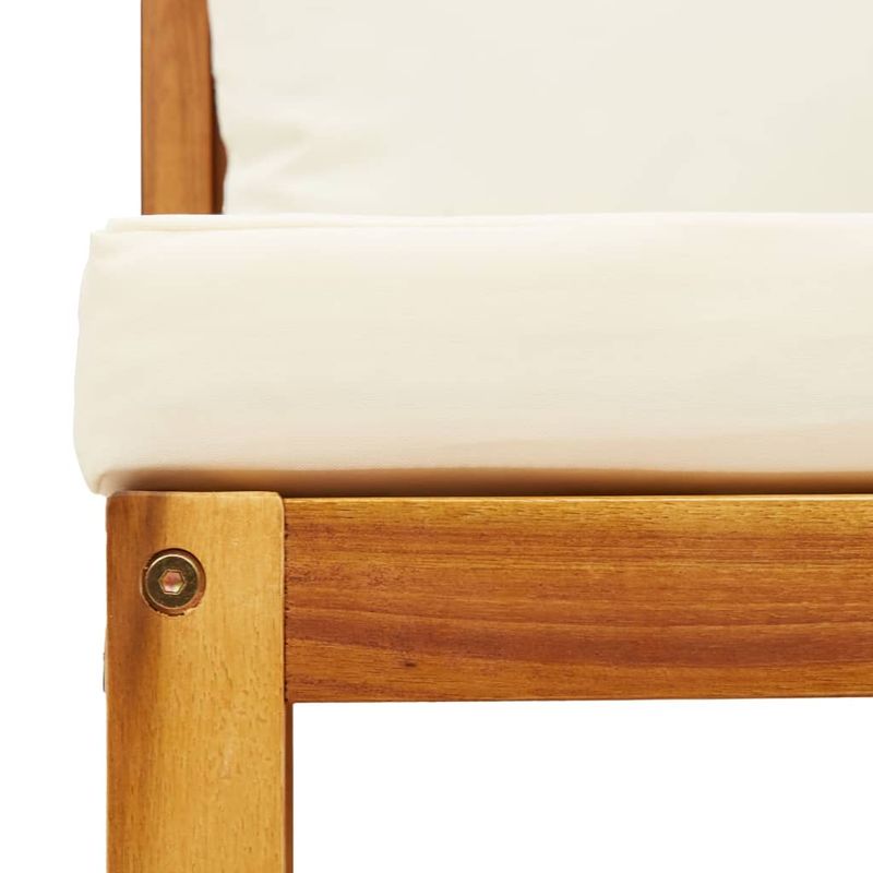 Casa si Gradina - Gradina si terasa - Mobilier exterior - Canapele si fotolii gradina - Canapea de colt de gradina, cu perne, lemn masiv acacia - Infinity.ro
