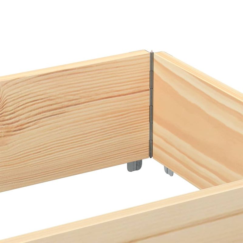 Casa si Gradina - Mobilier - Feronerie si accesorii mobila - Rame pentru paleti, 3 buc., 150x50 cm, lemn masiv de pin - Infinity.ro