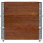 Casa si Gradina - Mobilier - Feronerie si accesorii mobila - Rame pentru paleti 3 buc. maro 80x60 cm lemn masiv de pin - Infinity.ro