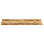 Casa si Gradina - Mobilier - Feronerie si accesorii mobila - Blat de masa contur natural 140x60x3,8 cm lemn masiv mango brut - Infinity.ro