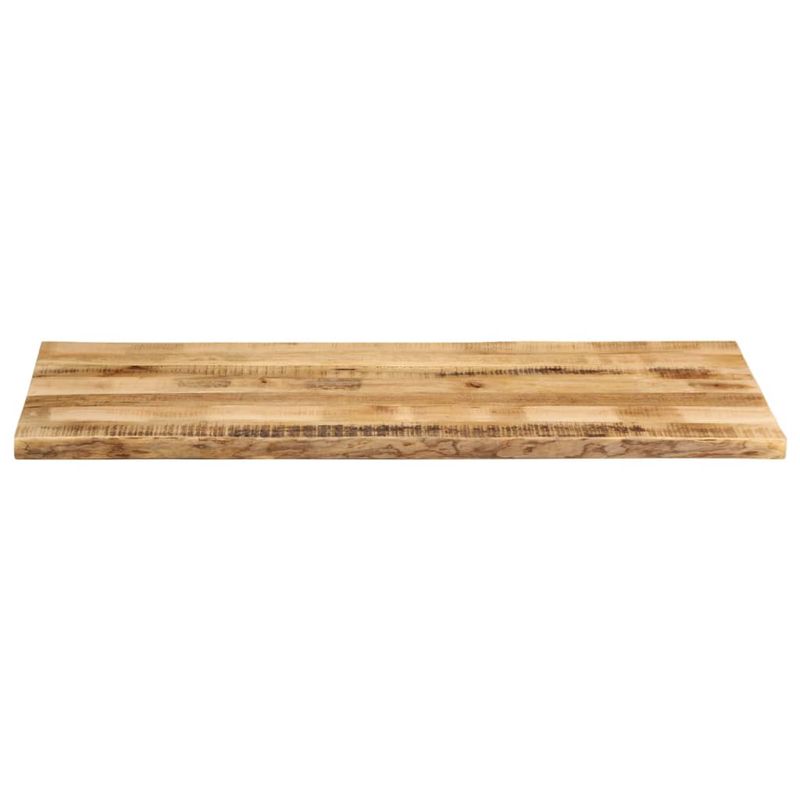 Casa si Gradina - Mobilier - Feronerie si accesorii mobila - Blat de masa contur natural 140x60x3,8 cm lemn masiv mango brut - Infinity.ro