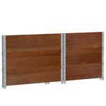 Casa si Gradina - Mobilier - Feronerie si accesorii mobila - Rame pentru paleti 3 buc. maro 80x60 cm lemn masiv de pin - Infinity.ro