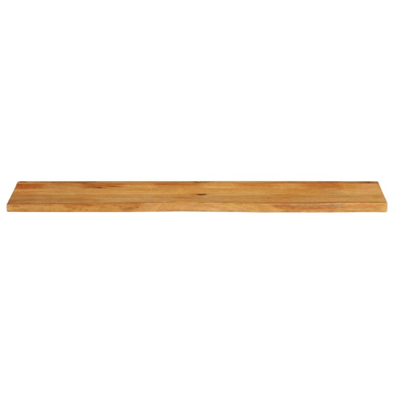 Casa si Gradina - Mobilier - Feronerie si accesorii mobila - Blat de masa contur organic 140x40x3,8 cm lemn masiv de mango, finisaj de stejar - Infinity.ro