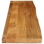 Casa si Gradina - Mobilier - Feronerie si accesorii mobila - Blat de masa contur organic 140x40x3,8 cm lemn masiv de mango, finisaj de stejar - Infinity.ro