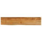 Casa si Gradina - Mobilier - Feronerie si accesorii mobila - Blat de masa contur organic 140x40x3,8 cm lemn masiv de mango, finisaj de stejar - Infinity.ro