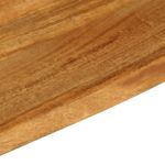 Casa si Gradina - Mobilier - Feronerie si accesorii mobila - Blat de masa contur organic 140x40x3,8 cm lemn masiv de mango, finisaj de stejar - Infinity.ro
