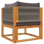 Casa si Gradina - Gradina si terasa - Mobilier exterior - Canapele si fotolii gradina - Set de canapele de gradina cu perne, 8 piese, lemn masiv acacia - Infinity.ro