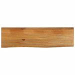 Casa si Gradina - Mobilier - Feronerie si accesorii mobila - Blat de masa contur organic 120x20x3,8 cm lemn masiv de mango, finisaj de stejar - Infinity.ro