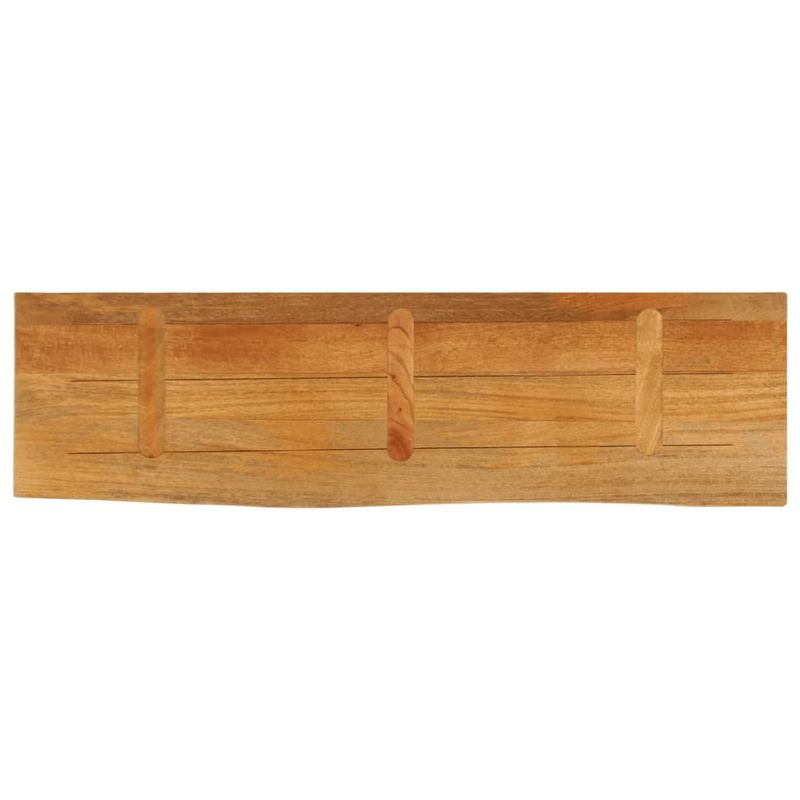 Casa si Gradina - Mobilier - Feronerie si accesorii mobila - Blat de masa contur organic 120x20x3,8 cm lemn masiv de mango, finisaj de stejar - Infinity.ro