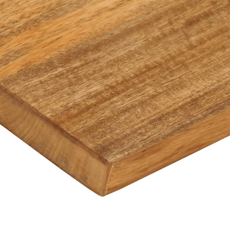 Casa si Gradina - Mobilier - Feronerie si accesorii mobila - Blat de masa contur organic 120x20x3,8 cm lemn masiv de mango, finisaj de stejar - Infinity.ro