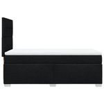 Casa si Gradina - Mobilier - Paturi si accesorii - Paturi - Pat box spring cu saltea, negru, 90x190 cm, textil - Infinity.ro