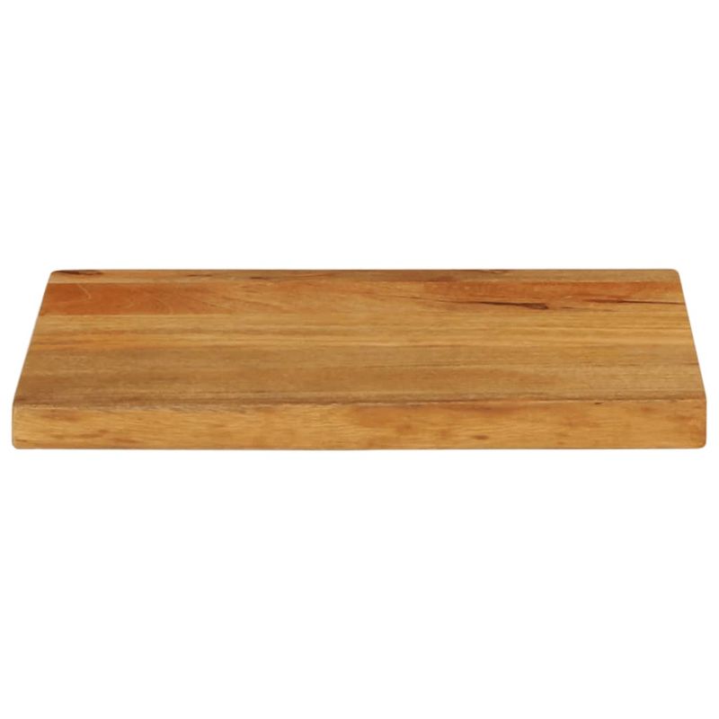 Casa si Gradina - Mobilier - Feronerie si accesorii mobila - Blat de masa contur organic 40x30x3,8 cm lemn masiv de mango, finisaj de stejar - Infinity.ro