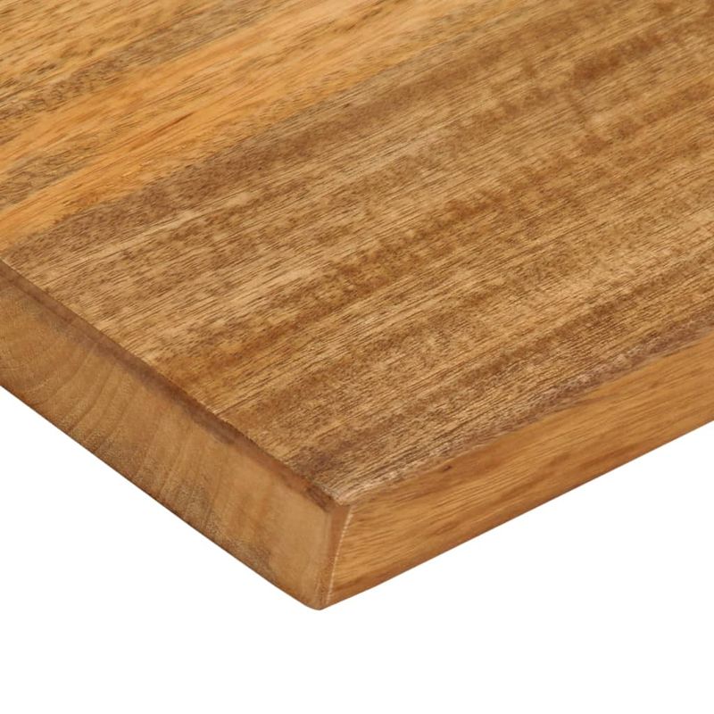 Casa si Gradina - Mobilier - Feronerie si accesorii mobila - Blat de masa contur organic 40x30x3,8 cm lemn masiv de mango, finisaj de stejar - Infinity.ro