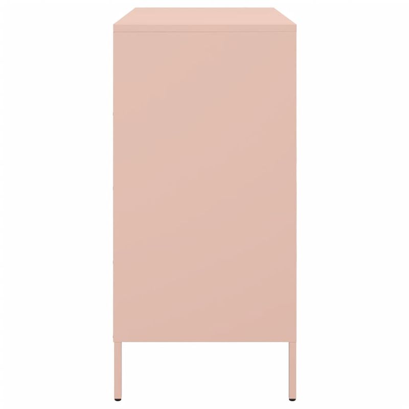 Casa si Gradina - Mobilier - Comode si corpuri - Comode - Dulap, roz, 68x39x79 cm, otel - Infinity.ro