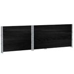 Casa si Gradina - Mobilier - Feronerie si accesorii mobila - Rame pentru paleti, 3 buc., negru, 120x80 cm, lemn masiv pin - Infinity.ro