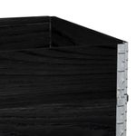 Casa si Gradina - Mobilier - Feronerie si accesorii mobila - Rame pentru paleti, 3 buc., negru, 120x80 cm, lemn masiv pin - Infinity.ro