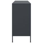 Casa si Gradina - Mobilier - Comode si corpuri - Comode - Dulap, antracit, 100,5x39x79 cm, otel laminat la rece - Infinity.ro