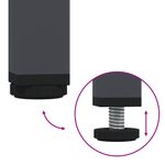 Casa si Gradina - Mobilier - Comode si corpuri - Comode - Dulap, antracit, 100,5x39x79 cm, otel laminat la rece - Infinity.ro