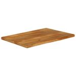 Casa si Gradina - Mobilier - Feronerie si accesorii mobila - Blat de masa contur organic 110x60x2,5 cm lemn masiv de mango, finisaj de stejar - Infinity.ro