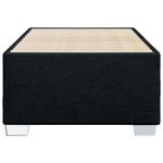 Casa si Gradina - Mobilier - Paturi si accesorii - Paturi - Cadru de pat, negru, 80x200 cm, material textil - Infinity.ro