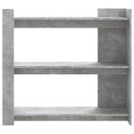 Casa si Gradina - Mobilier - Comode si corpuri - Console - Masa consola, gri beton, 100x35x90 cm, lemn prelucrat - Infinity.ro
