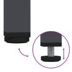 Casa si Gradina - Mobilier - Comode si corpuri - Comode - Dulap TV, antracit, 68x39x50,5 cm, otel laminat la rece - Infinity.ro