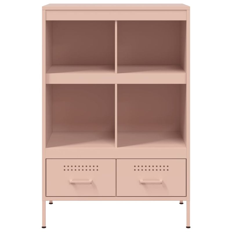 Casa si Gradina - Mobilier - Comode si corpuri - Corpuri bucatarie - Dulap inalt, roz, 68x39x101,5 cm, otel laminat la rece - Infinity.ro