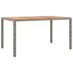 Casa si Gradina - Gradina si terasa - Mobilier exterior - Seturi mobila gradina - Set bistro de gradina cu perne, 5 piese, gri, poliratan - Infinity.ro
