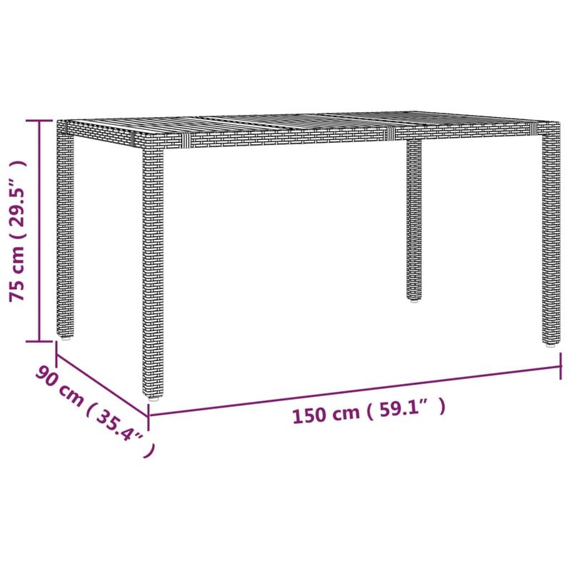 Casa si Gradina - Gradina si terasa - Mobilier exterior - Seturi mobila gradina - Set bistro de gradina cu perne, 5 piese, gri, poliratan - Infinity.ro