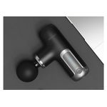 Ingrijire personala si Cosmetice - Sanatate si wellness - Articole wellness - Aparate si dispozitive de masaj - Aparat profesional pentru masaj tip pistol mini CRISTALIS SALE™, 6 viteze, 4 capete, 3200 percutii/minut, 2000mAh - Infinity.ro